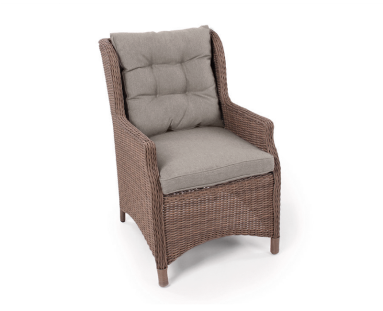 Bella Loungestol m/ EASY DRY hynder - Dusty