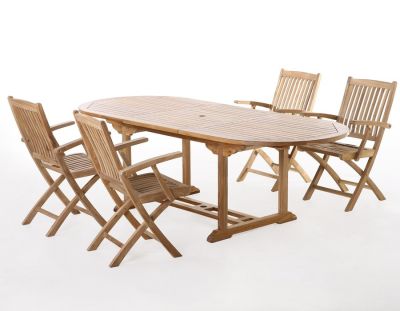 Mario Mie Havemøbelsæt 100x180/240 - Kerneteak Mario Mie Havemøbelsæt 100x180/240 - Kerneteak