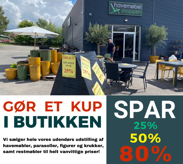 Billige havemøbler i butikken Billige havemøbler i butikken